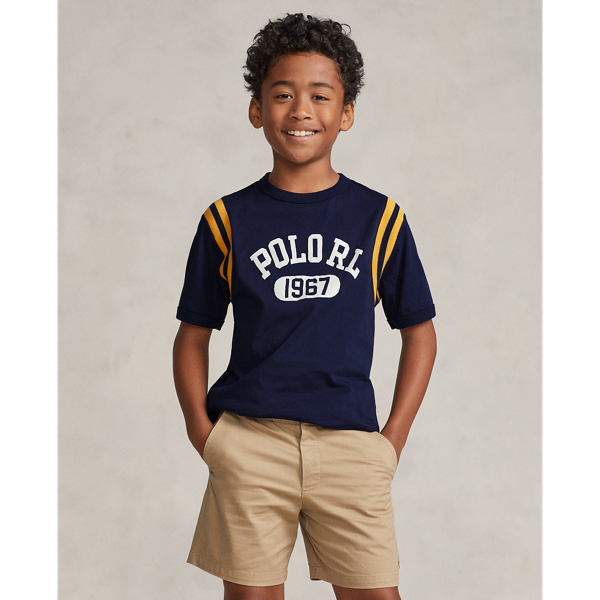 T-shirt em malha de algodão com logótipo