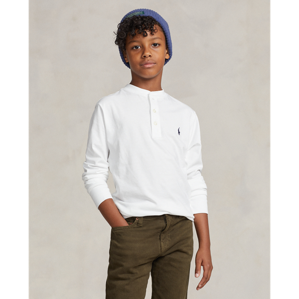 Ralph lauren henley top deals