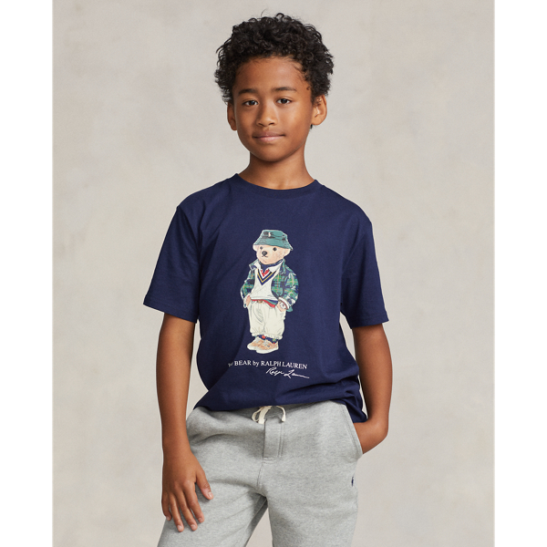 T-shirt de malha com Polo Bear