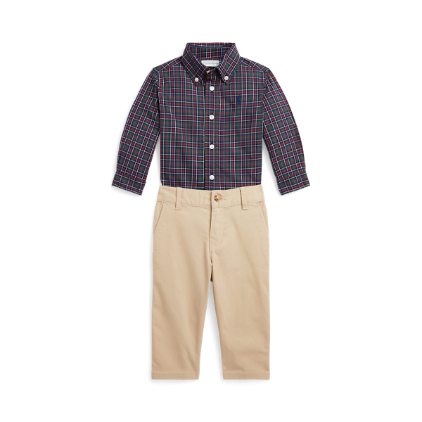 Polo Ralph Lauren Poplin Shirt & Flex Abrasion Pant Set