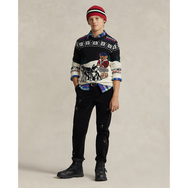 Pantalon Polo Prepster en velours côtelé
