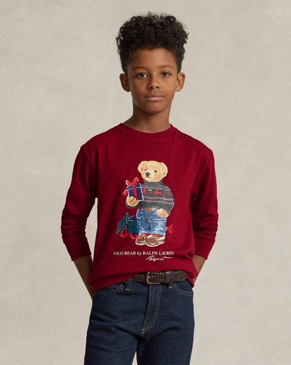 Sweatshirt de algodão Polo Bear