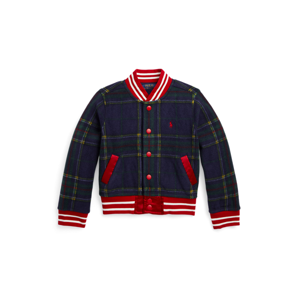 Polo ralph lauren denim letterman jacket cheap