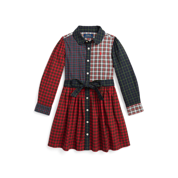 Polo Ralph Lauren Plaid Cotton Fun Shirtdress