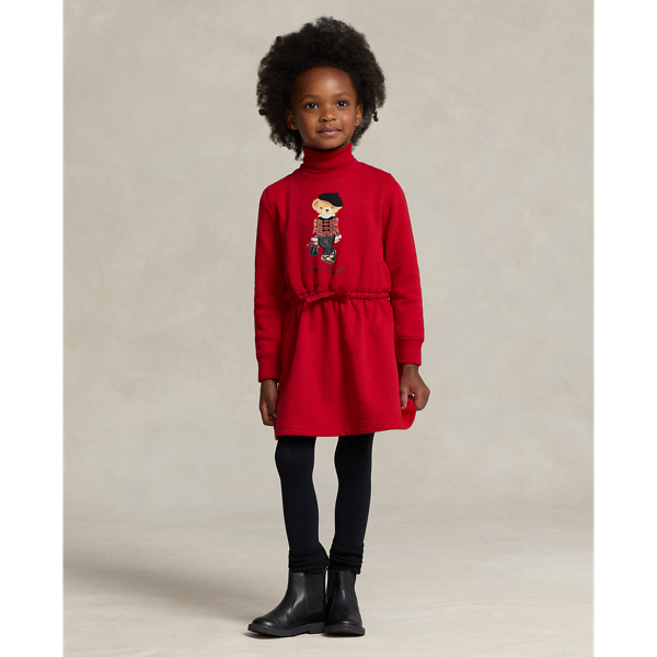 Polo ralph best sale lauren red dress