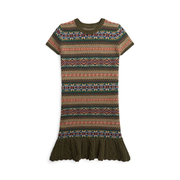 Girls fair sales isle sweater dress
