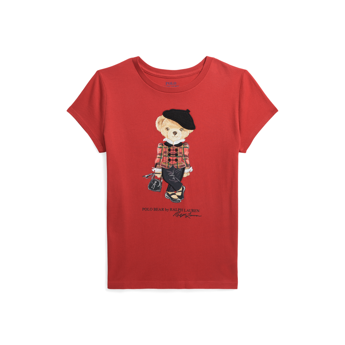 Polo Bear Cotton Jersey Tee