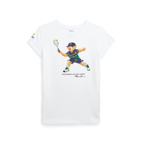 T-shirt US Open Polo Bear jersey coton