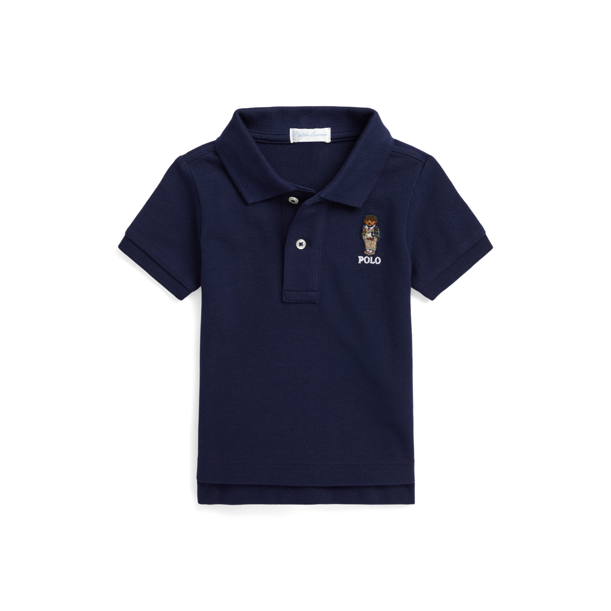 Polo Bear Cotton Mesh Polo Shirt Ralph Lauren
