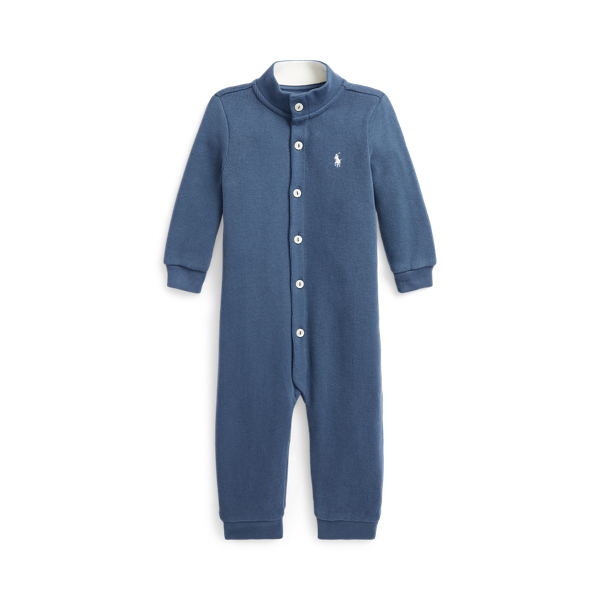 French-Rib Cotton Coverall