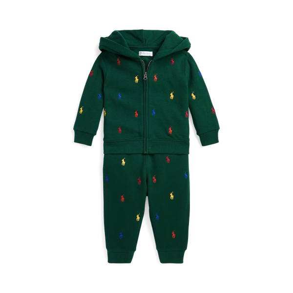 Polo Ralph Lauren Polo Pony Fleece Hoodie & Pant Set