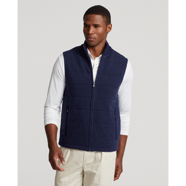 Wind-Blocking Wool Jumper Vest