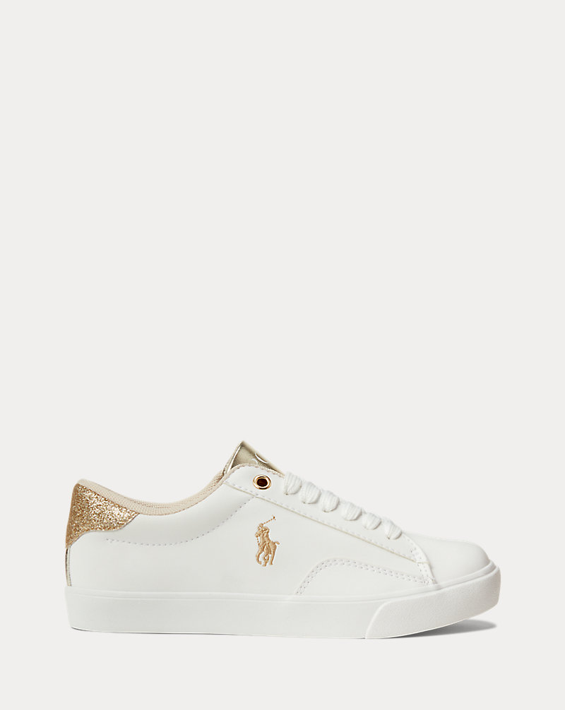Theron V Faux-Leather Low-Top Trainer Junior 1
