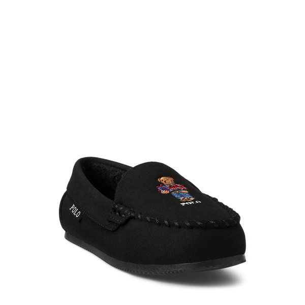 polo teddy bear slippers