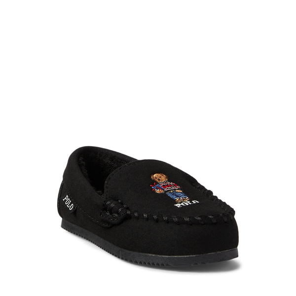 Chaussons Polo Bear en daim vegan