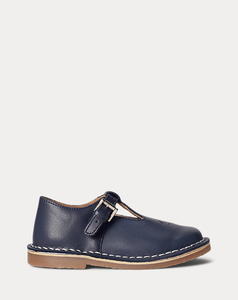 Leather T-Strap Shoe Toddler 1
