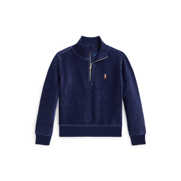 Pull en velours côtelé