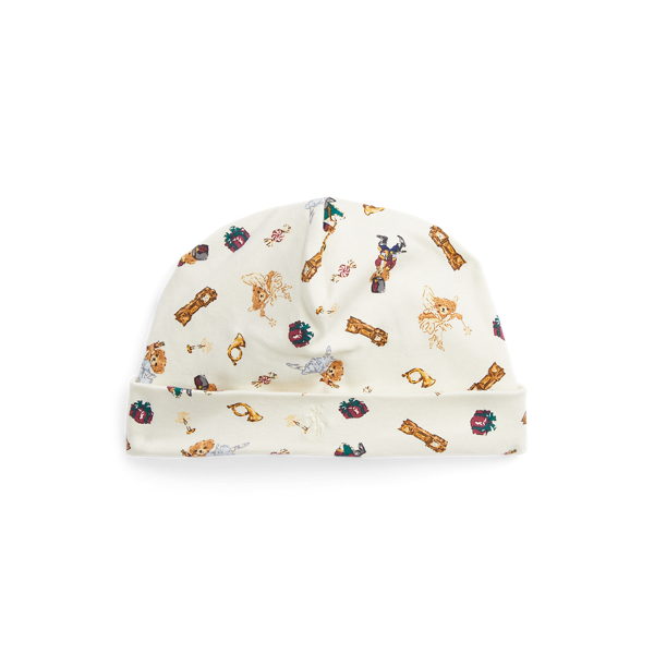 Polo Bear Cotton Interlock Beanie