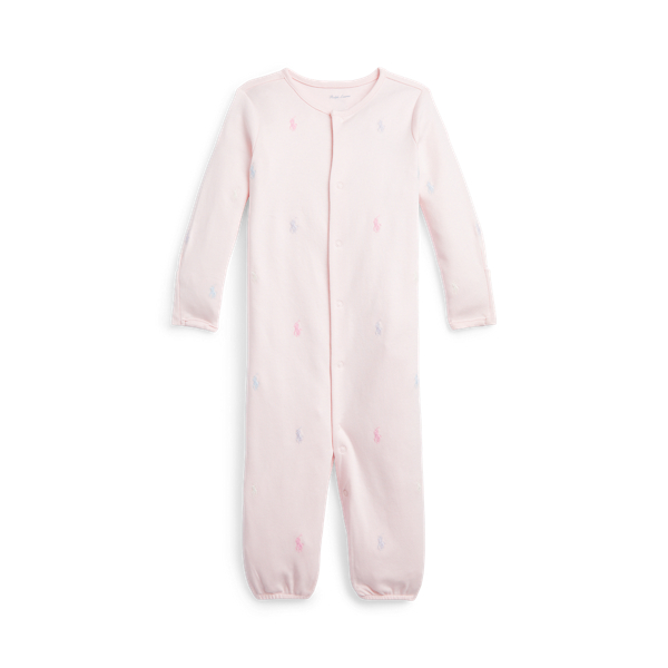 All-over Pony Convertible Gown Coverall