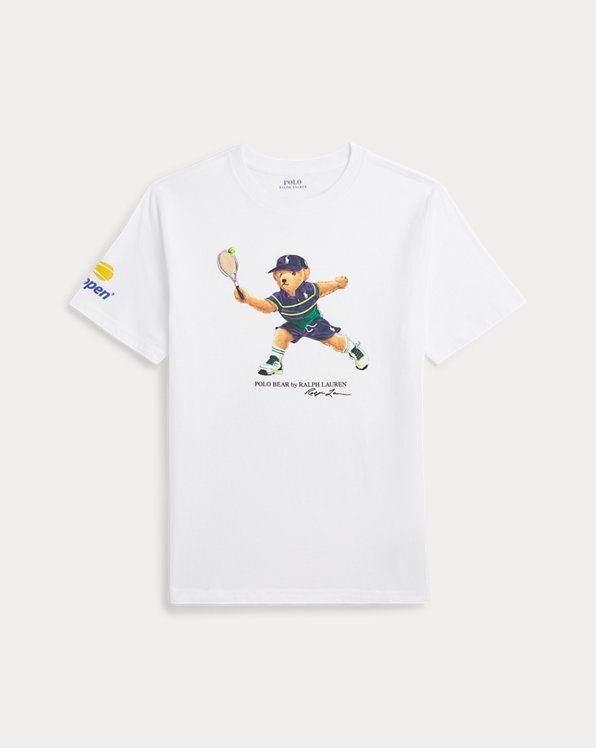 T-shirt US Open Polo Bear jersey coton
