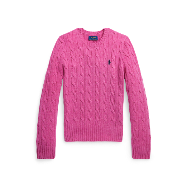 Cable-Knit Wool-Cashmere Jumper for Children | Ralph Lauren® UK