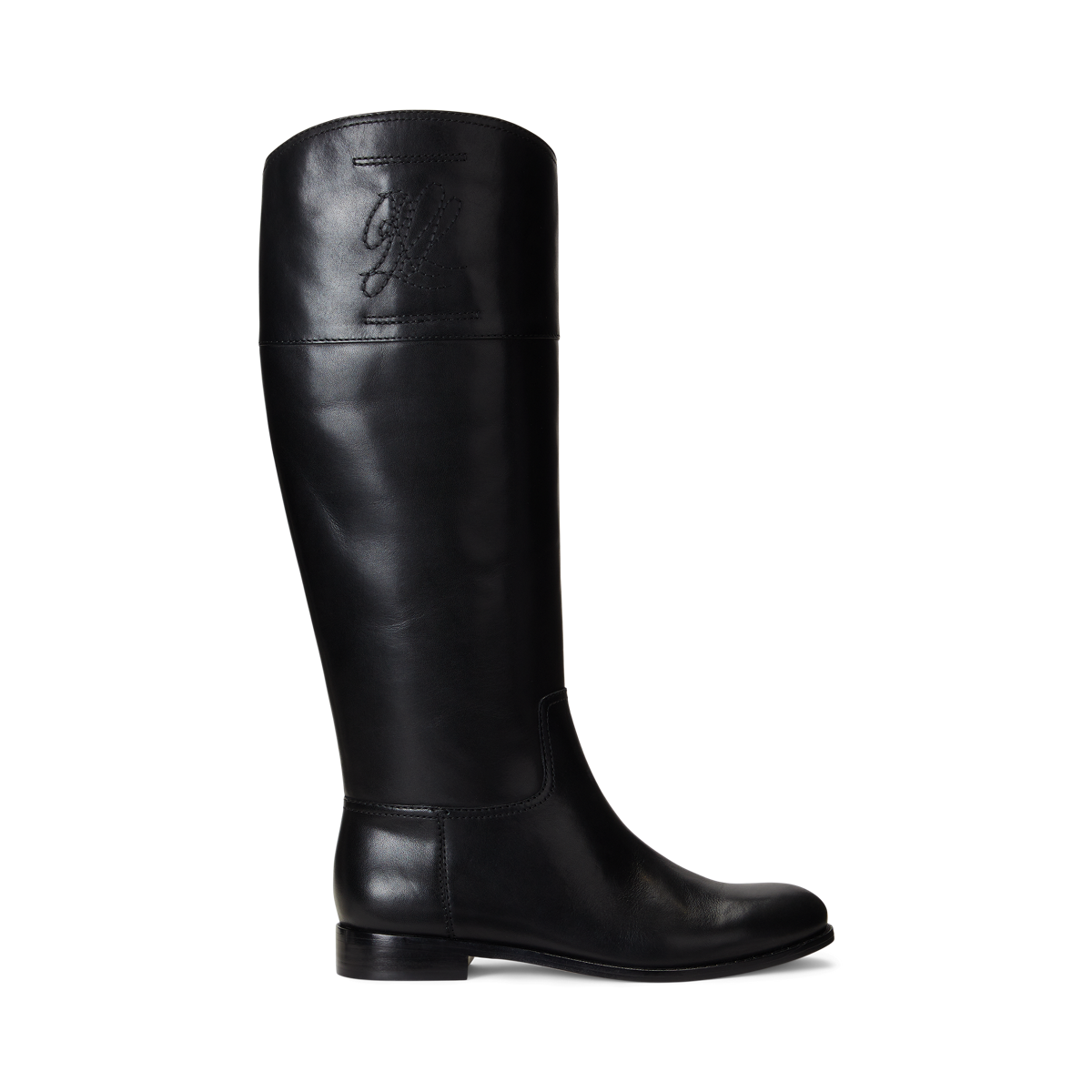 Ralph lauren 2025 leather riding boots