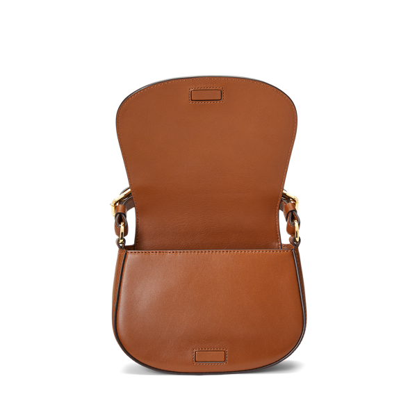 Leather Medium Tanner Crossbody Bag for Women Ralph Lauren IE