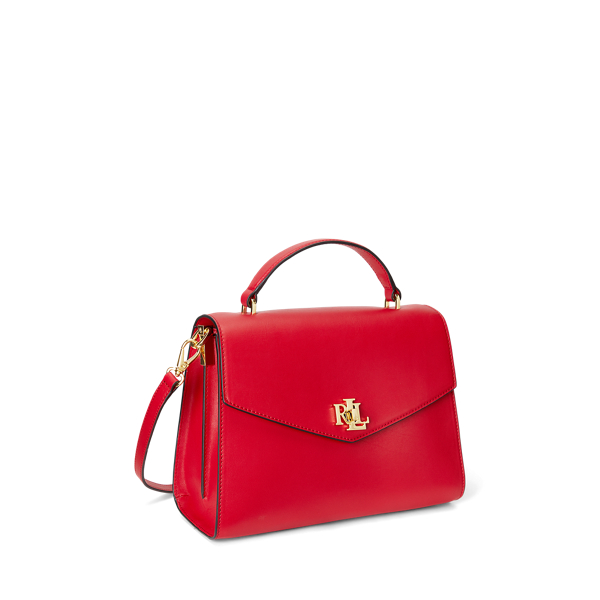 Leather Medium Farrah Satchel for Women Ralph Lauren PE
