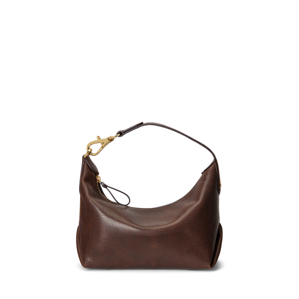 Coffee Brown Leather Hobo Bag Soft Leather Purse Leather -  Sweden