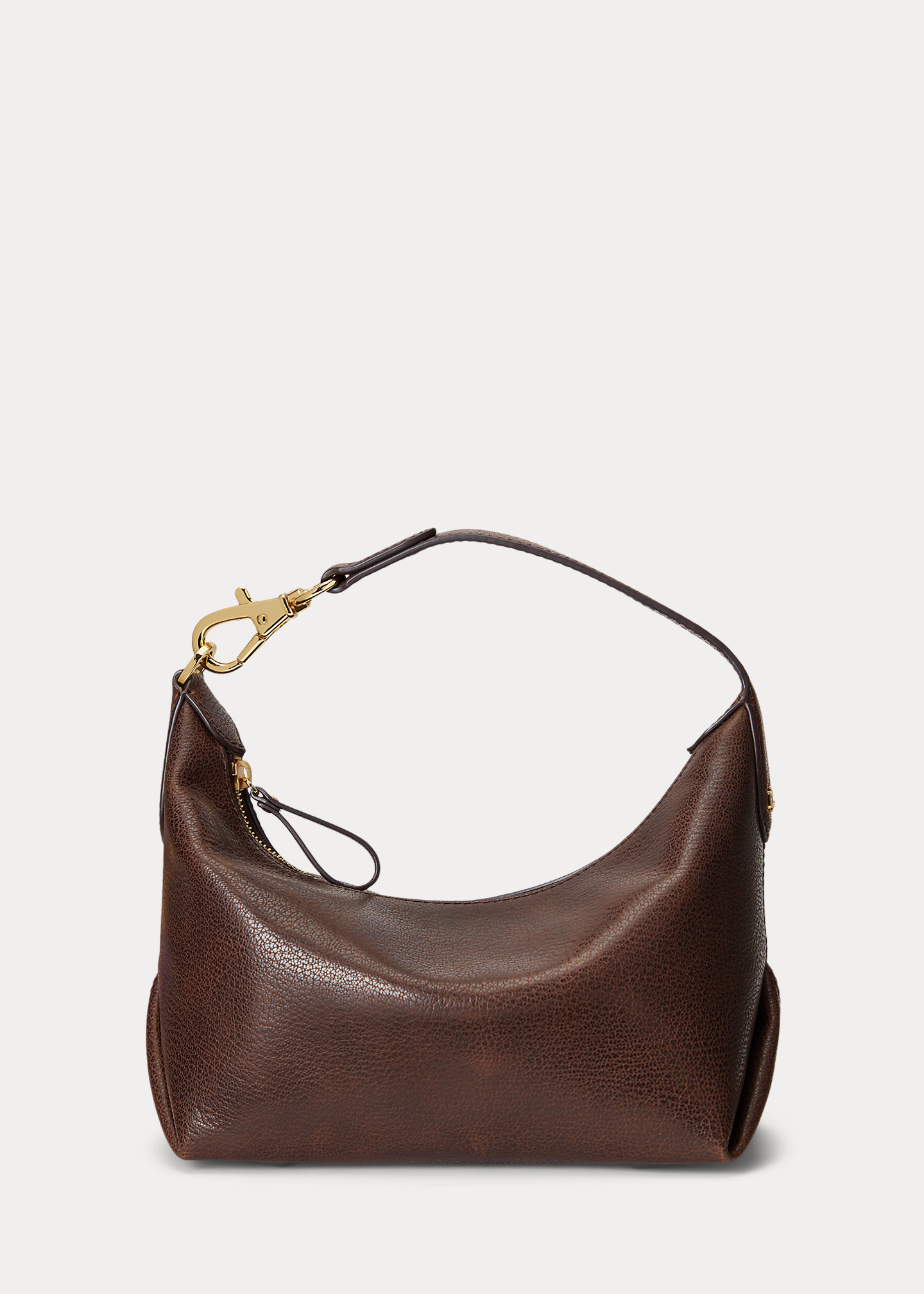 Waxed Leather Small Kassie Shoulder Bag