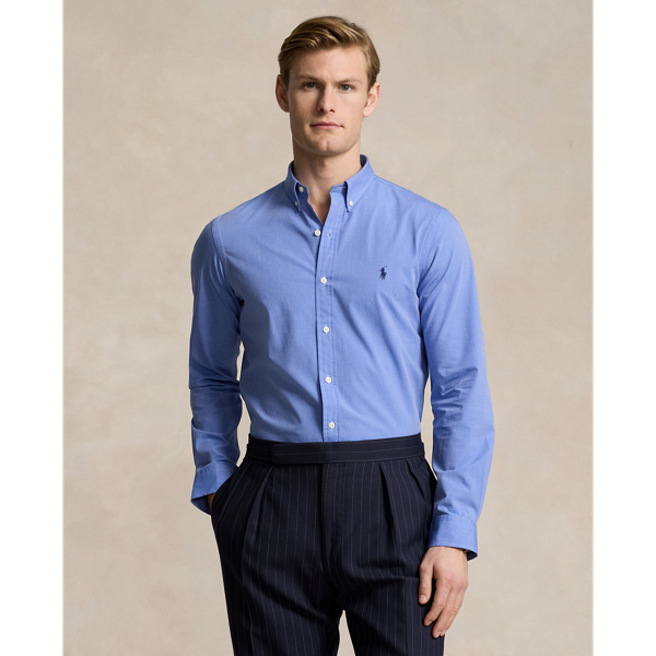 Slim Fit Stretch End-On-End Shirt