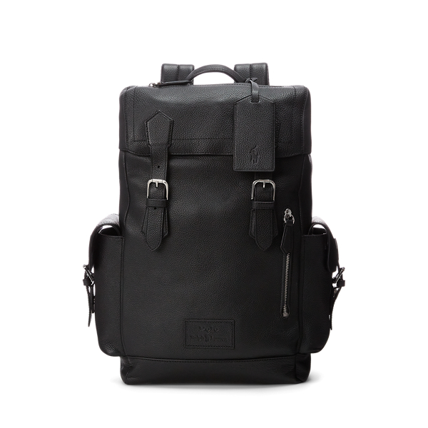 Pebbled Leather Backpack