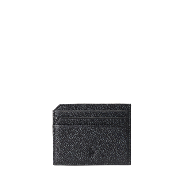 Pebbled Leather Card Case Polo Ralph Lauren 1