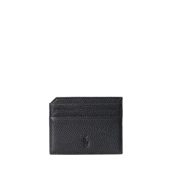 Pebbled Leather Card Case