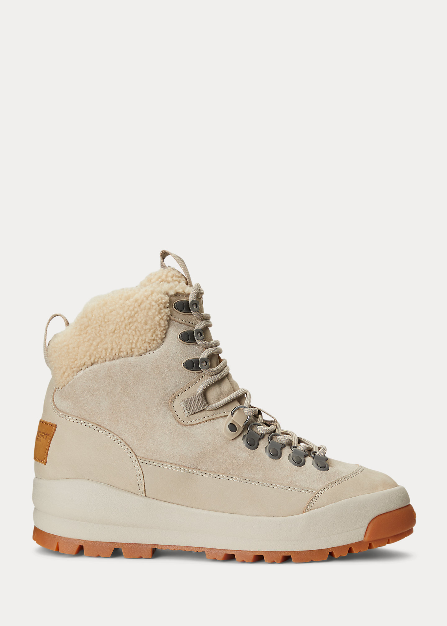 Polo Sport Hiker Suede-Shearling Boot