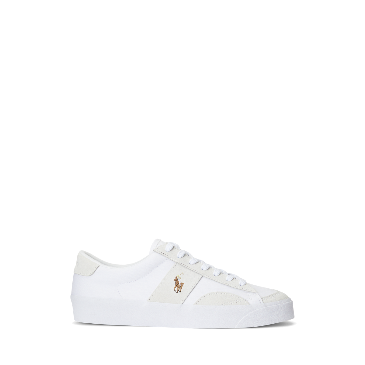 Sayer Canvas Suede Sneaker Ralph Lauren