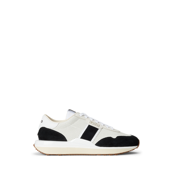 Ralph lauren sales suede trainers