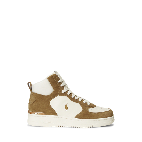Masters Mid Leather-Suede Sneaker