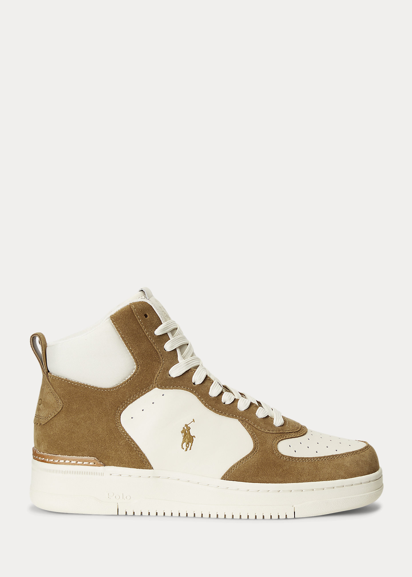 Masters Mid Leather-Suede Sneaker