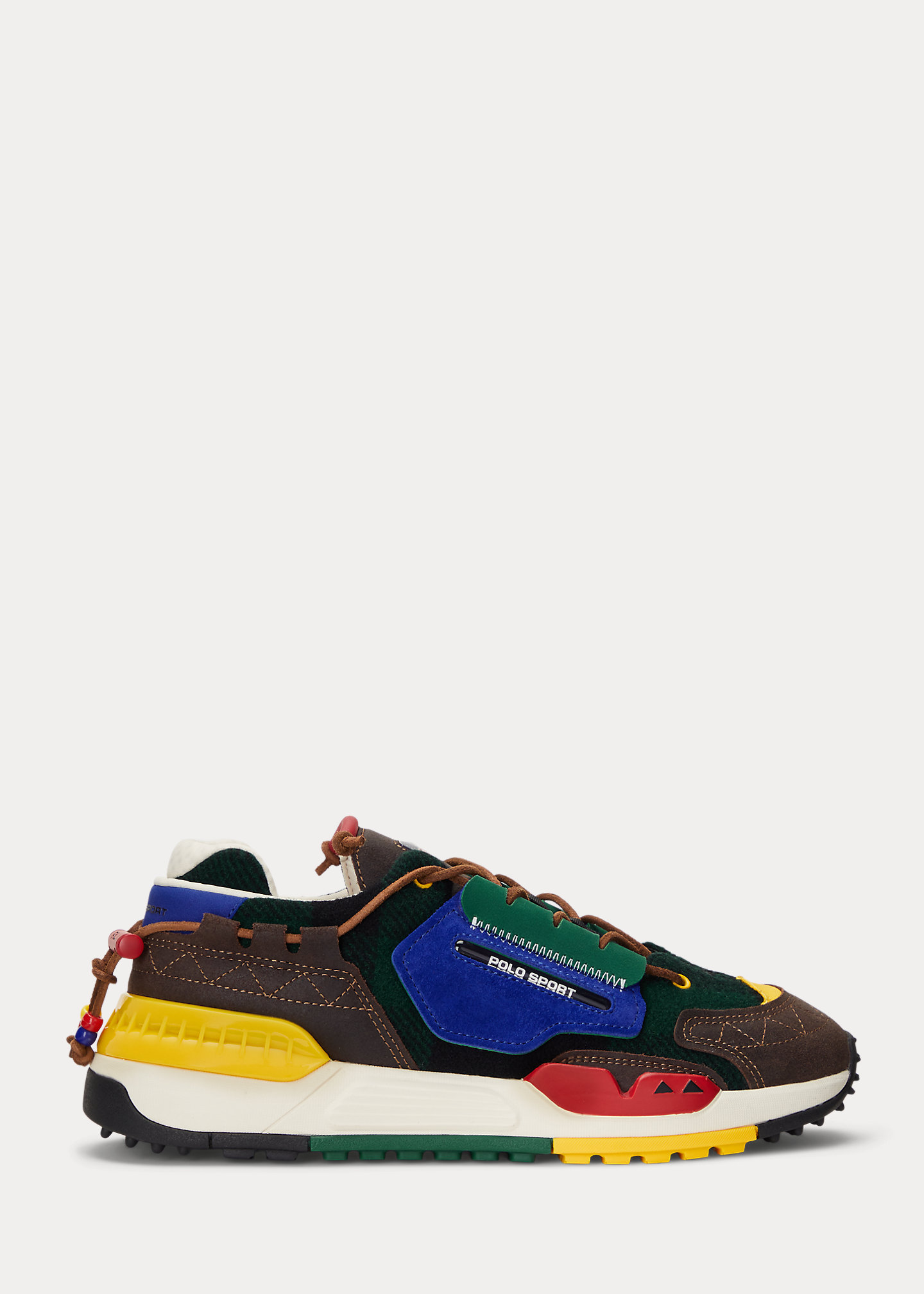 PS200 Suede & Plaid Twill Sneaker