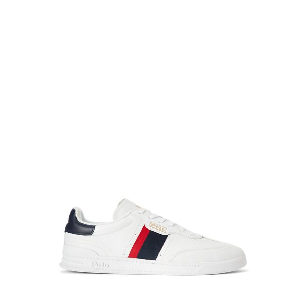 Ralph lauren red sneakers sale
