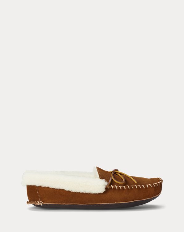 Yarmond Shearling-Lined Suede Slipper
