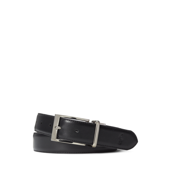 Reversible Leather Dress Belt