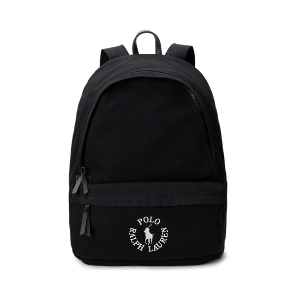 Logo-Embroidered Shell Backpack