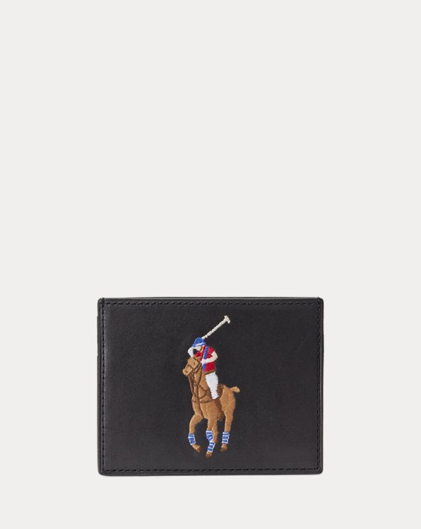 Big Pony Leather Card Case