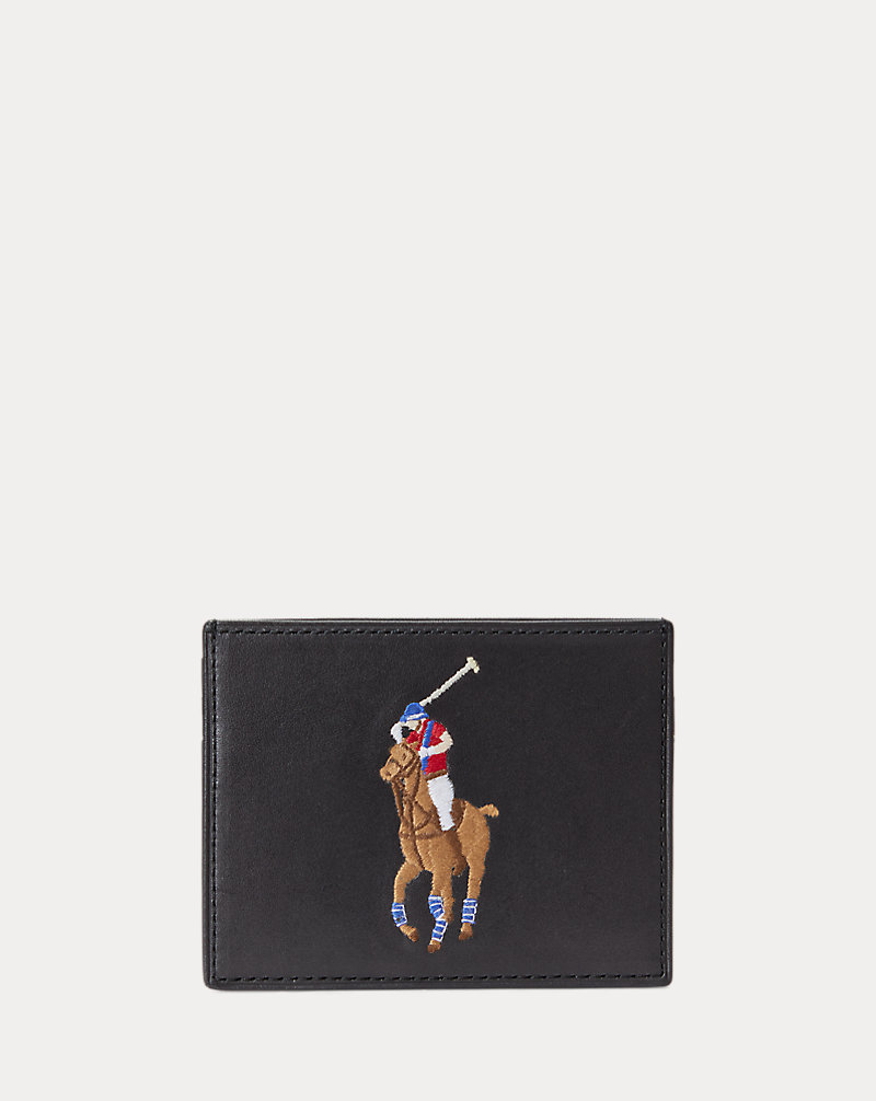 Big Pony Leather Card Case Polo Ralph Lauren 1