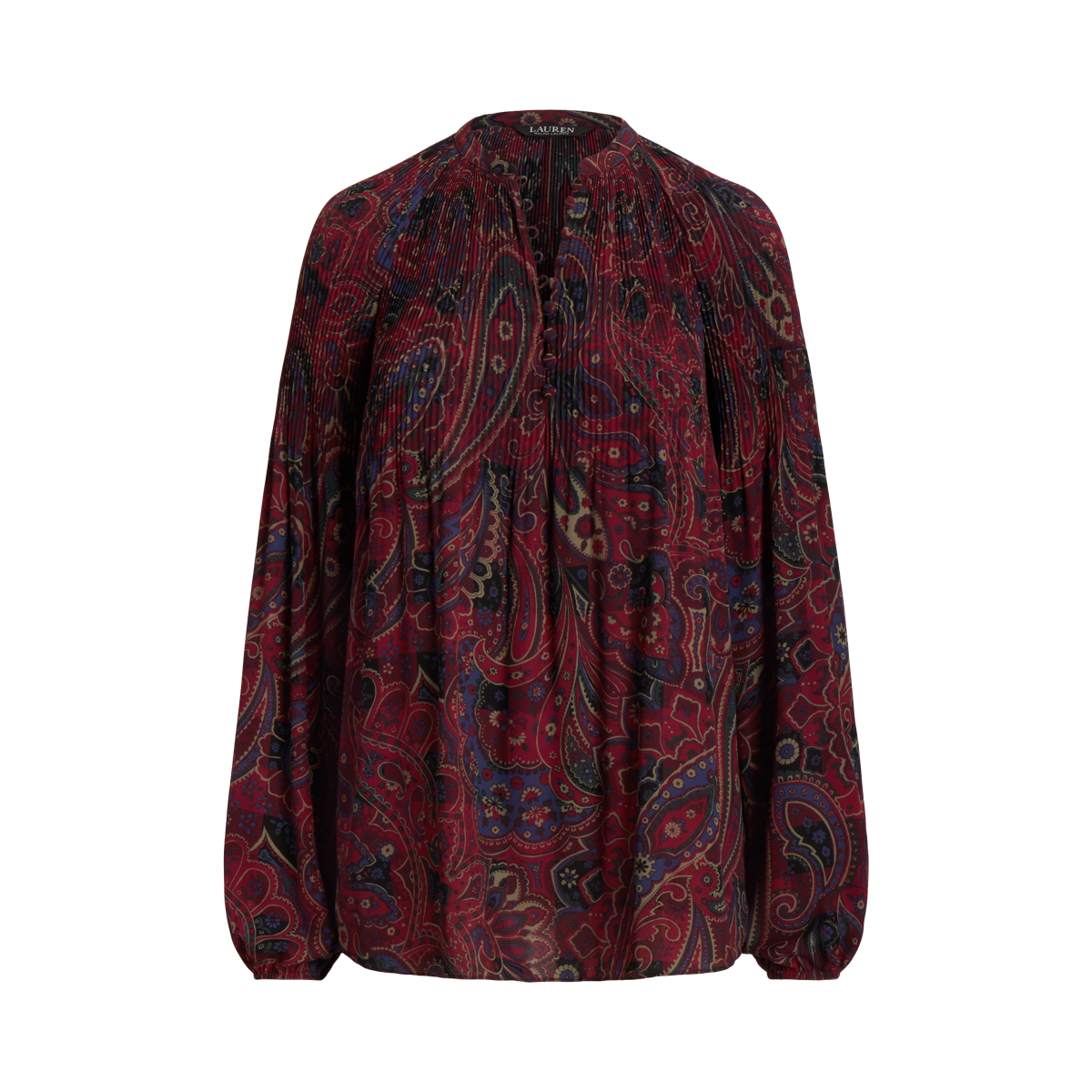 Ralph lauren sales paisley blouse