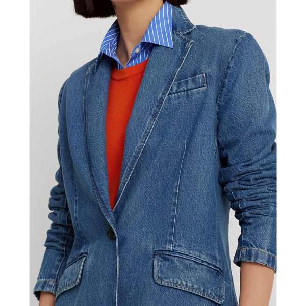Denim store blazers women