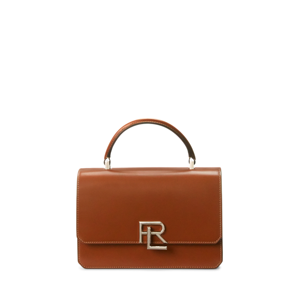 RL 888 Box Calfskin Top Handle Ralph Lauren Collection 1