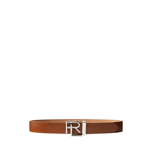 Ceinture RL en cuir bourdé